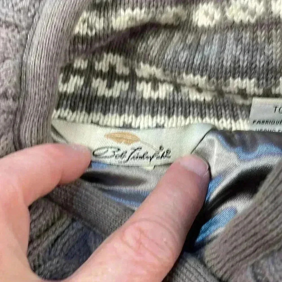 Bob Timley aka women’s sweater vest zipper and button closure pockets size XL - Picture 3 of 12